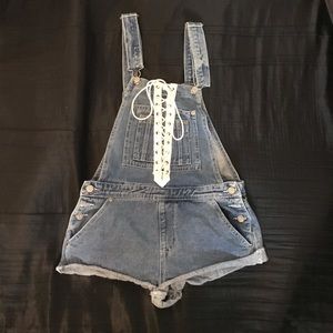 Denim Overalls